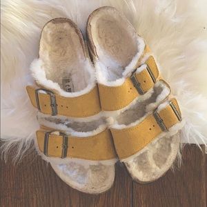 Birkenstock Arizona Shearling Sandal